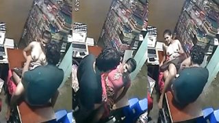 Tamil Girl Affair With Shop Owner Fucking CCTV Viral