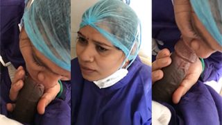 Tamil Nurse Aunty Blowjob – Fucking By Doctor Leaked Mms